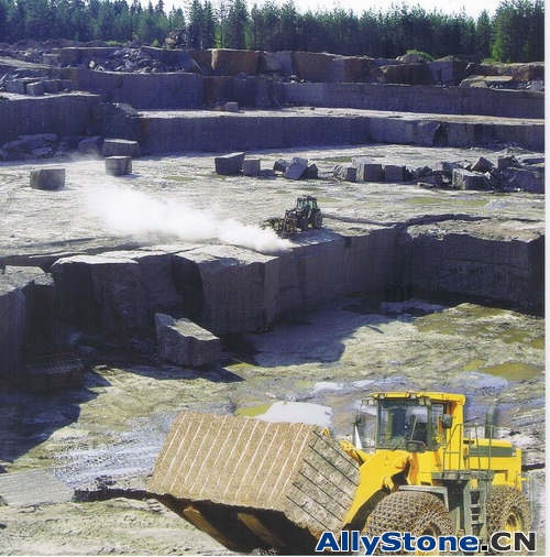 Baltic Brown Granite Quarry