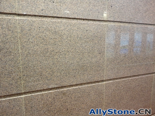 Chinese Golden Leaf Granite Tiles