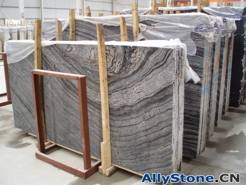 Zebra Black Marble Slabs