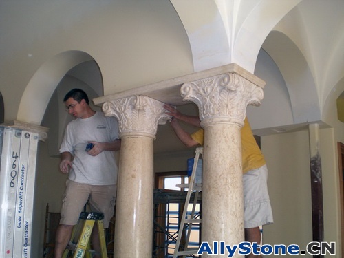 Marble Columns and capitals