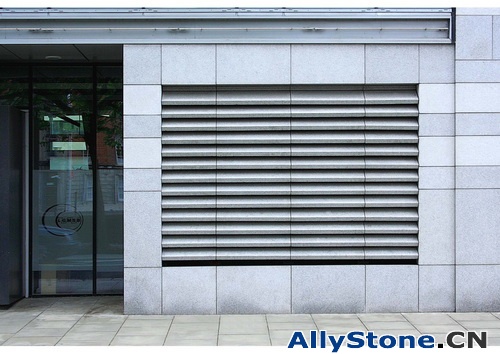 Year 2008 Outdoor Granite Wall Cladding Projec Ireland